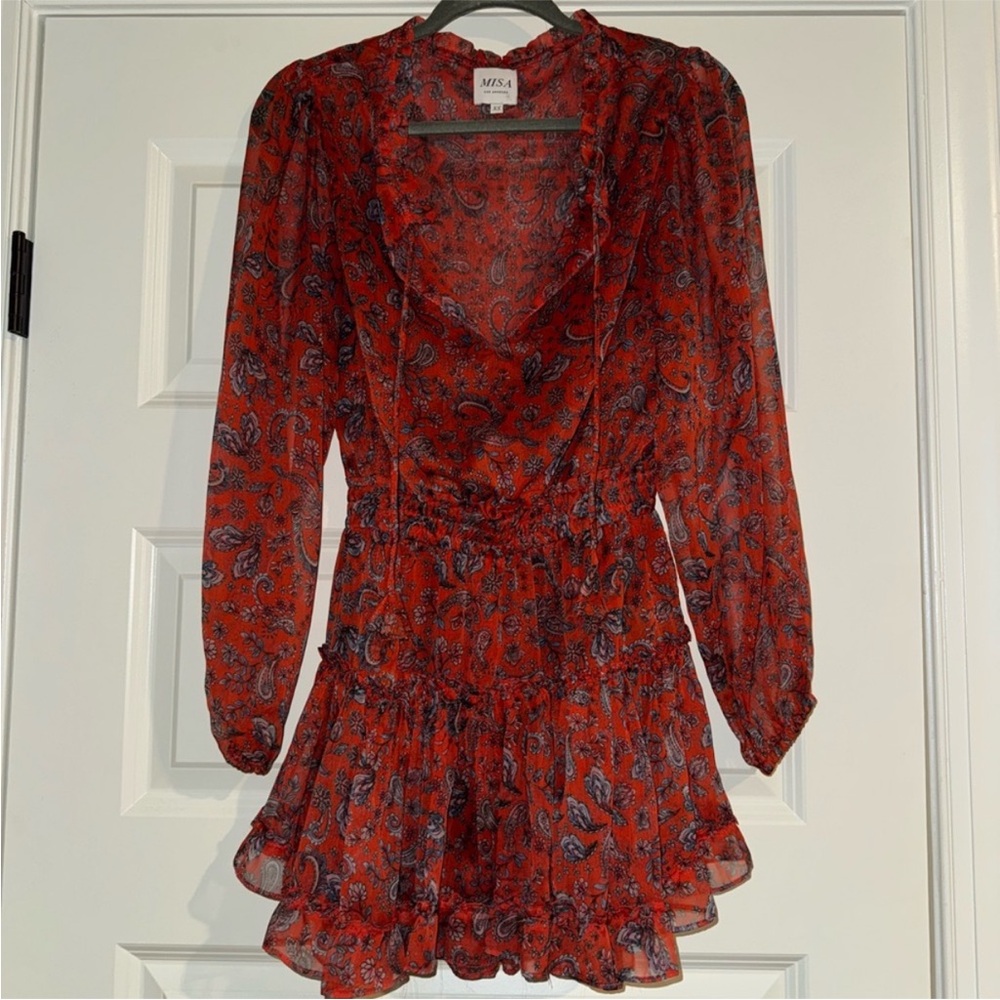 Misa‎ LORENA DRESS IN ARANCIATTA
PAISLEY XS - Picture 3 of 6